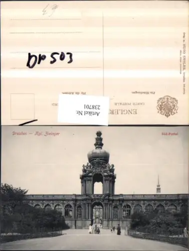 238701,Dresden Königlicher Zwinger Süd-Portal