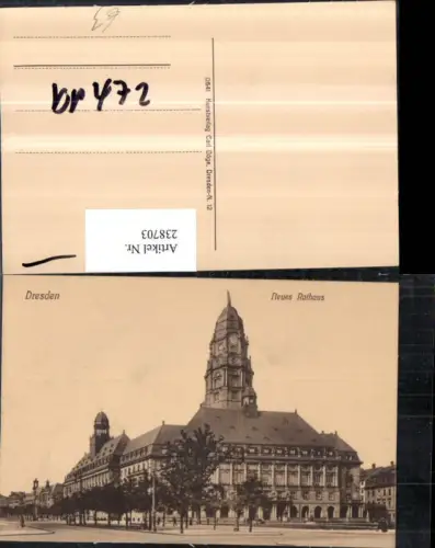 238703,Dresden Neues Rathaus