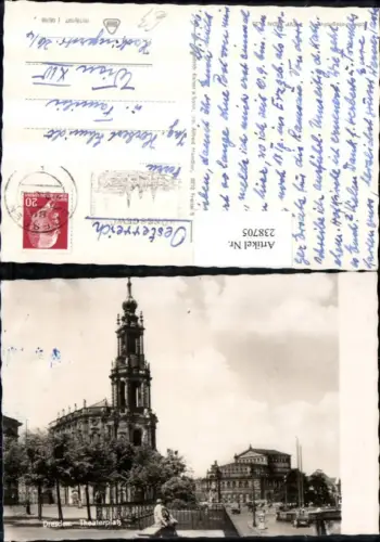 238705,Dresden Theaterplatz Kirche