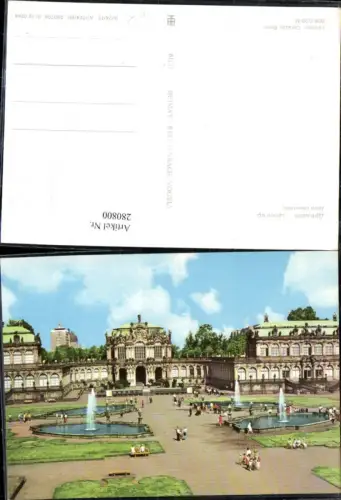 280800,Dresden Zwinger Zwingerhof