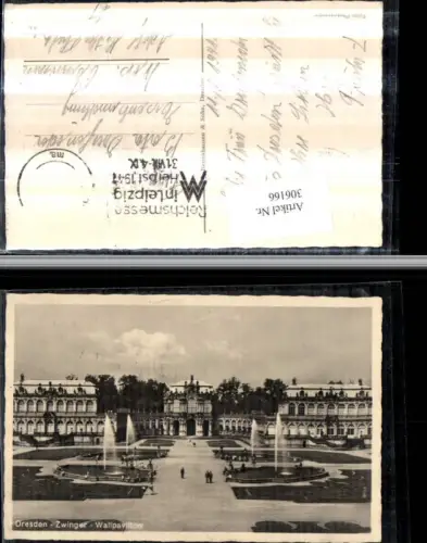 306166,Dresden Zwinger Wallpavillon Springbrunnen Fontänen