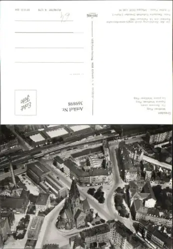 369898,Dresden Wettiner Platz Kirche Fliegeraufnahme