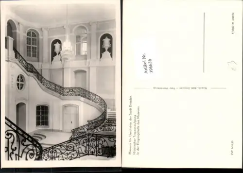 396636,Dresden Museum Historischer Treppenaufgang