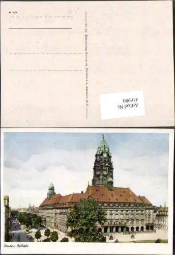 416980,Dresden Rathaus Gebäude