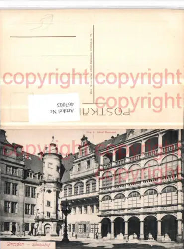 467003,Dresden Schloss Schlosshof
