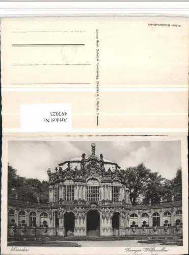 493023,Dresden Zwinger Wallpavillon