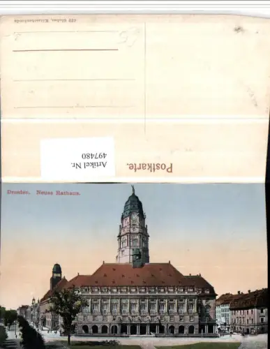 497480,Dresden Rathaus Gebäude Turm