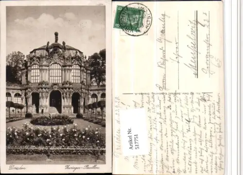 517751,Dresden Zwinger Pavillon