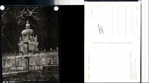 520075,Stadt Dresden Zwinger Kronentor