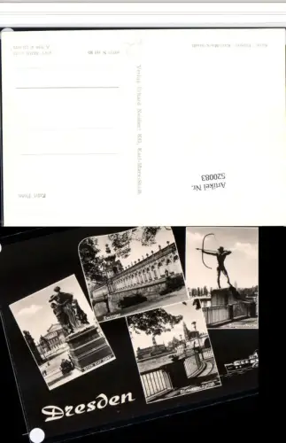 520083,Stadt Dresden Zwinger Oper Schloß