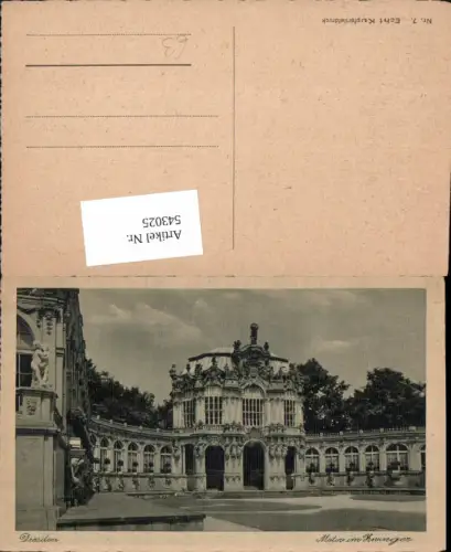 543025,Dresden Motiv im Zwinger