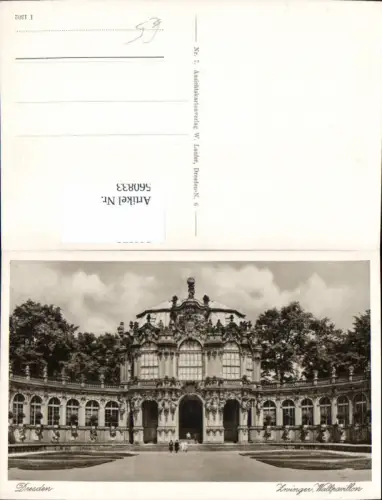 560833,Foto Ak Dresden Zwinger Wallpavillon