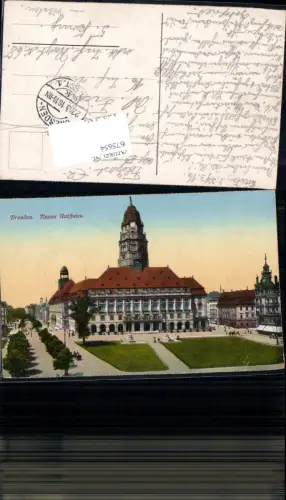 675654,Dresden Neues Rathaus Ringstraße