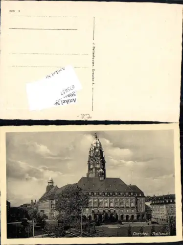 675657,Dresden Neues Rathaus Ringstraße