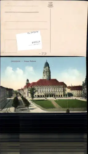675664,Dresden Neues Rathaus Ringstraße