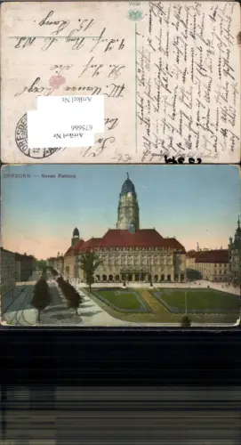 675666,Dresden Neues Rathaus Ringstraße