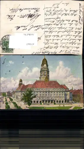 675667,Dresden Neues Rathaus Ringstraße