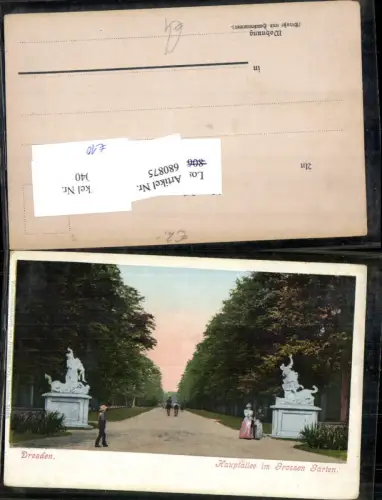 680875 Altstadt-Dresden Palais Garten Hauptallee pub Hermann Poy 5065