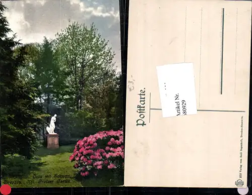 680929 Altstadt-Dresden Palais Großer Garten