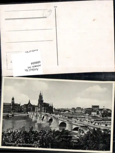 688604 Dresden Altstadt Friedrich August Brücke
