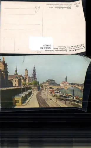 688653 Dresden Altstadt Elbufer Dampfschifflandeplatz Terrasse Landungsplatz