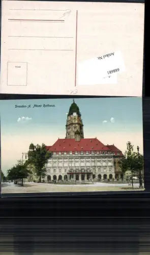 688681 Dresden Altstadt Neues Rathaus