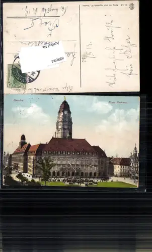 688684 Dresden Altstadt Neues Rathaus