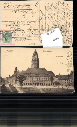 688685 Dresden Altstadt Neues Rathaus