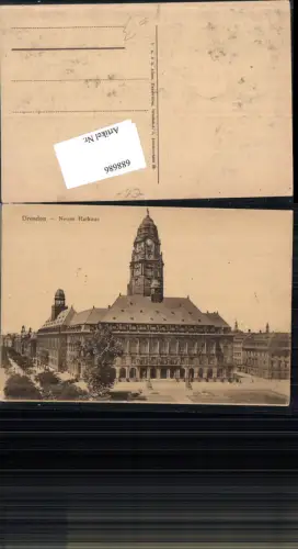 688686 Dresden Altstadt Neues Rathaus