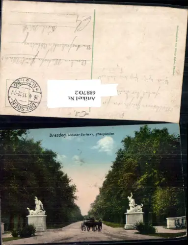 688702 Dresden Hauptallee Grosser Garten
