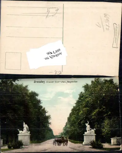 688706 Dresden Grosser Garten Hauptallee pub Ottmar Zieher