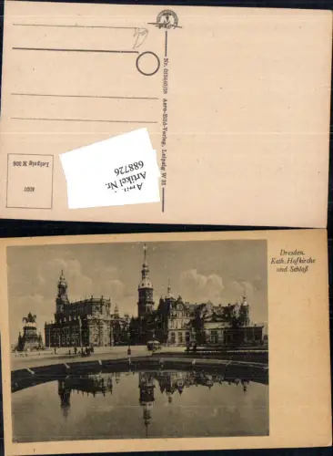 688726 Dresden Hofkirche Schloss