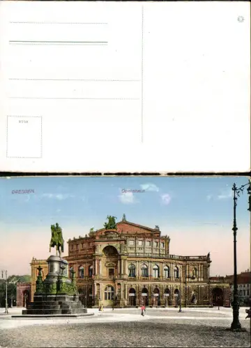 703744 Dresden Opernhaus Theater
