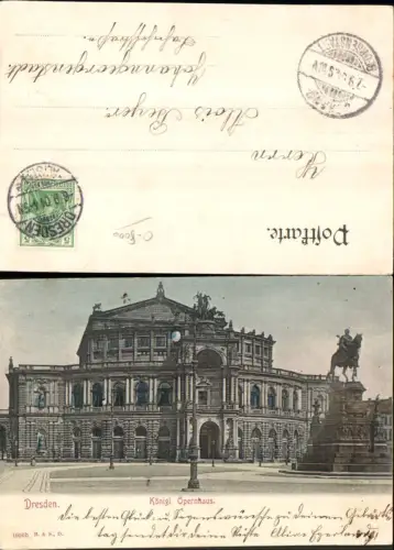 703745 Dresden Opernhaus Theater