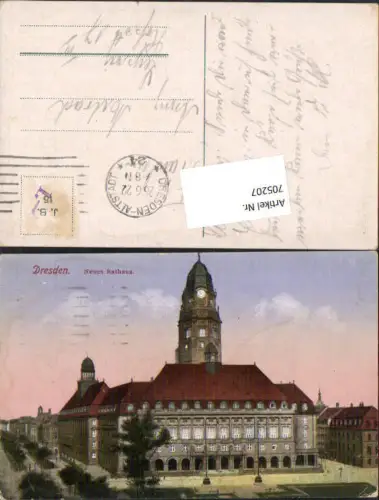 705207 Dresden Neues rathaus