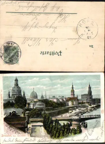 709651 Dresden Belvedere pub Louis Glaser 820 Stp. Hof in Bayern