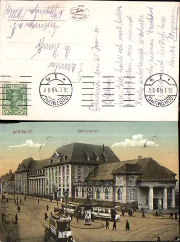 709653 Dresden Bahnpostamt Bahnhof Tram Strassenbahn Eislingen Göppingen