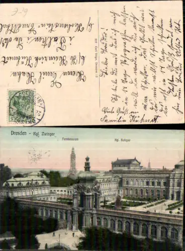 709683 Dresden Hofoper Fernheizwerk Zwinger gel Falken Callenberg Hohenstein Ernstthal