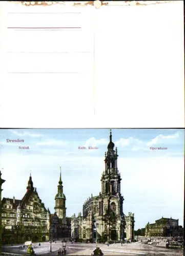 709687 Dresden Opernhaus Oper Kirche