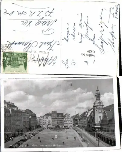 83829,Leipzig Markt Altem Rathaus