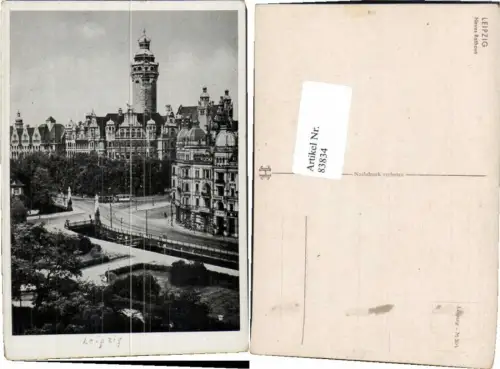83834,Leipzig Neues rathaus Partie