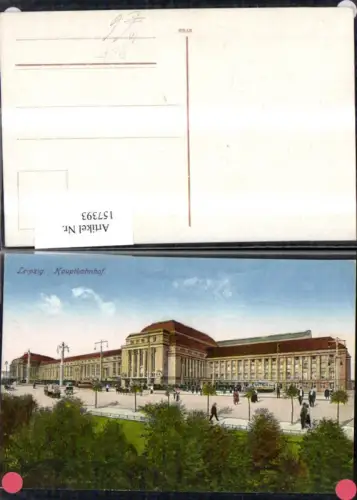 157393,Leipzig Hauptbahnhof Eisenbahn