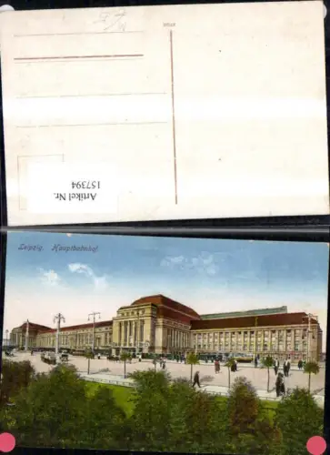 157394,Leipzig Hauptbahnhof Eisenbahn