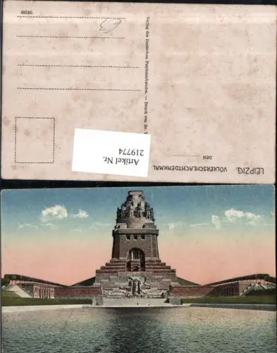 219774,Leipzig Völkerschlachtdenkmal Denkmal