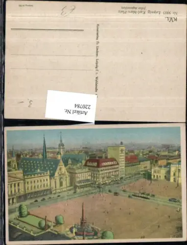 220784,Leipzig Karl-Marx-Platz früher Augustusplatz Platz