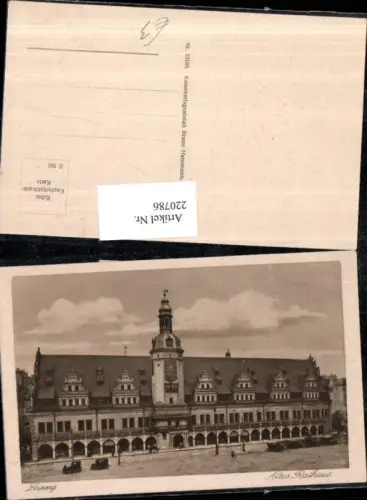 220786,Leipzig Altes Rathaus