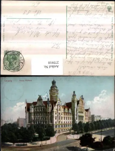 275910,Leipzig Rathaus