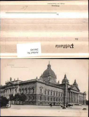 286145,Leipzig Reichsgerichtsgebäude Gebäude