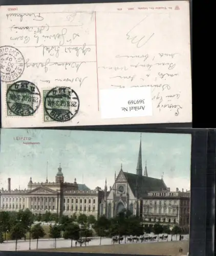 369769,Leipzig Augustusplatz Kirche pub Trenkler e Co 678
