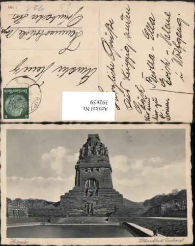 392659,Leipzig Völkerschlachtdenkmal Denkmal
